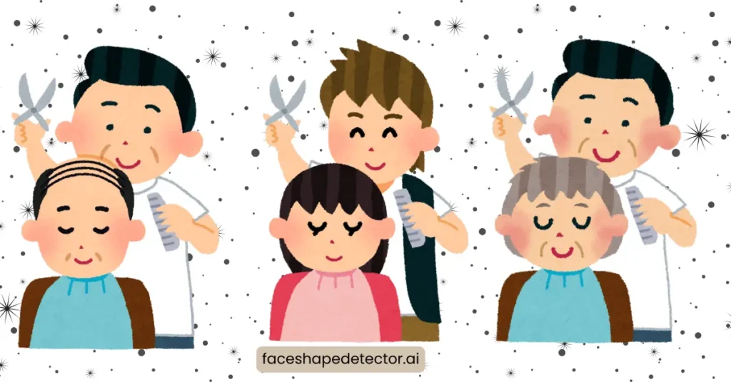 face shape and haircut